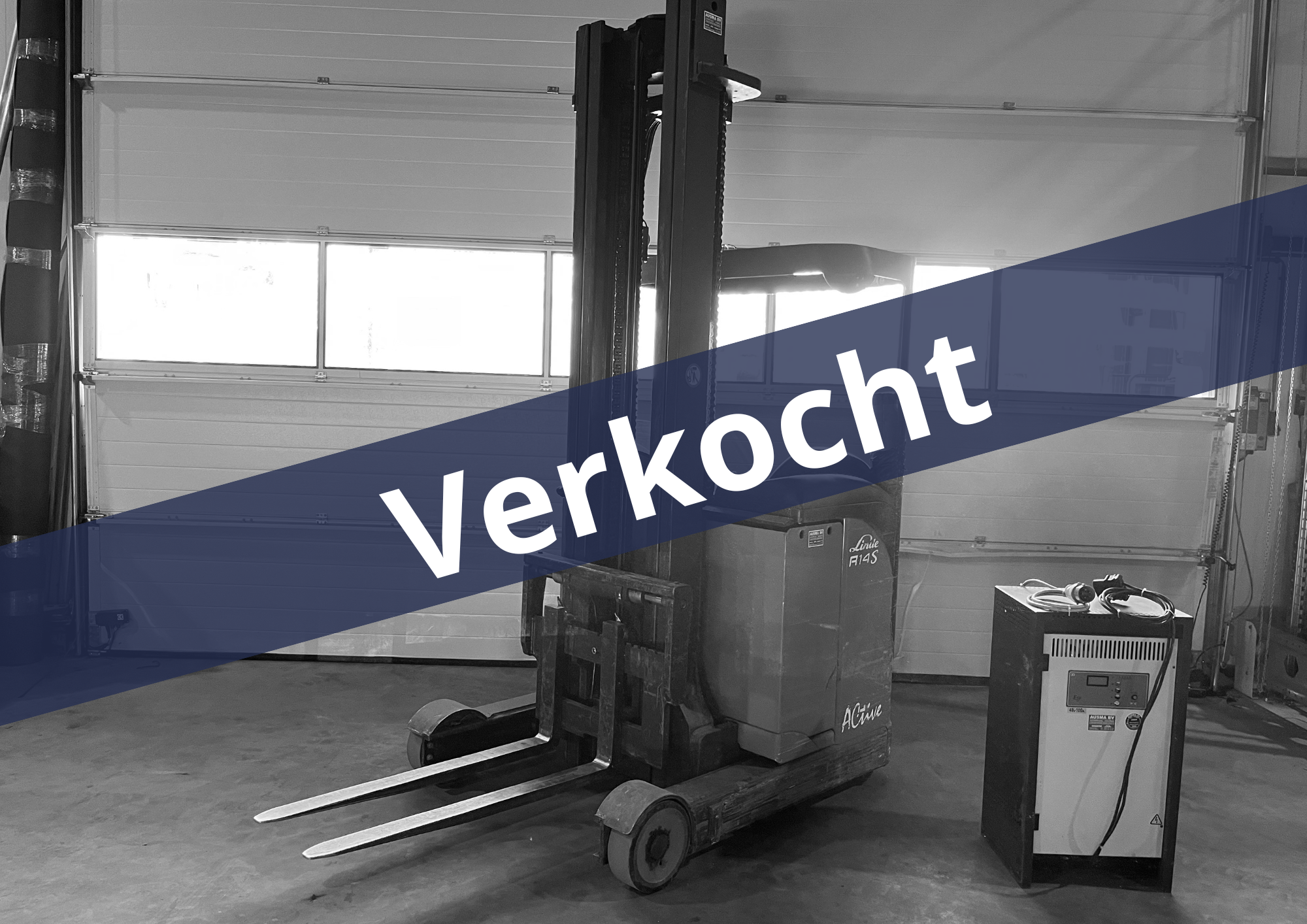 Linde R14S 1120u reachtruck - Electrische heftruck