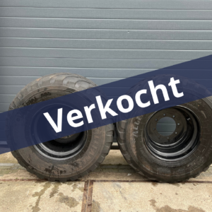 Mecalac 11mwr 2x banden 600/50R22.5 incl velgen